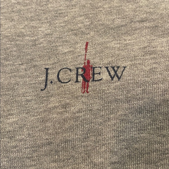 J. Crew Vintage Gray Crewneck Sweatshirt - Picture 1 of 5